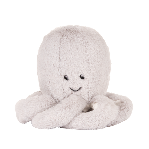 Olly white plush black noise