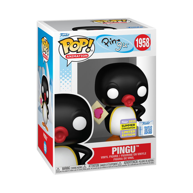 ¡Pop! Pingu con tarjeta