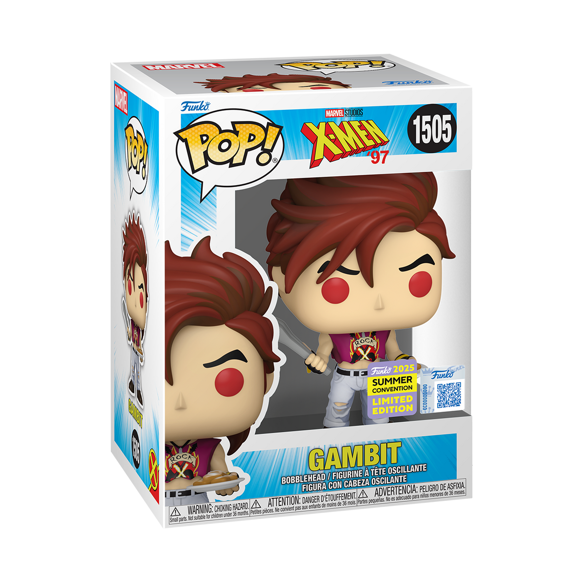 Pop! Gambit with Beignets (X-Men '97) #1505