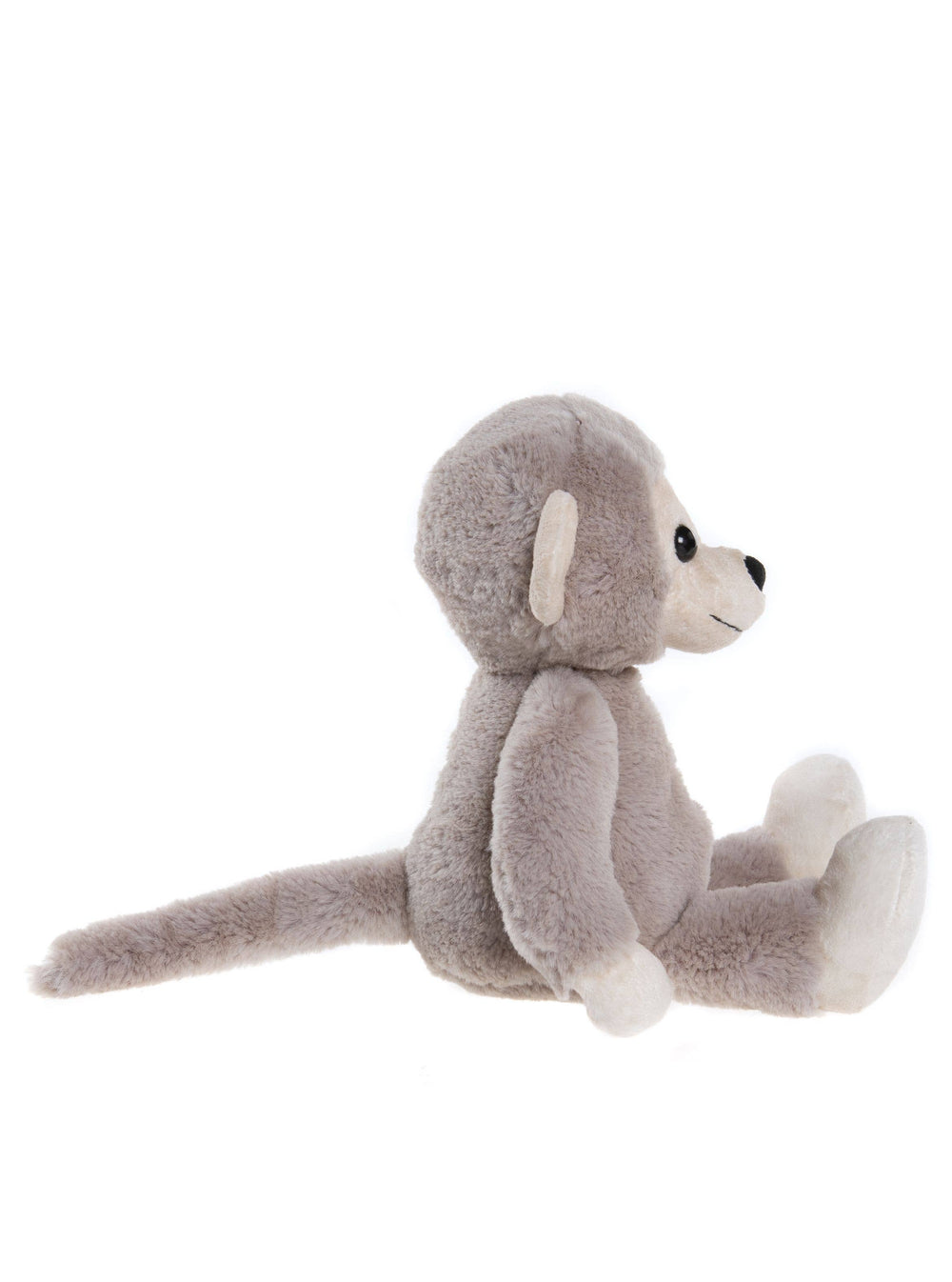 Brinquedo de Peluche Macaco Travesso Cinza Pebble da Bear & Me