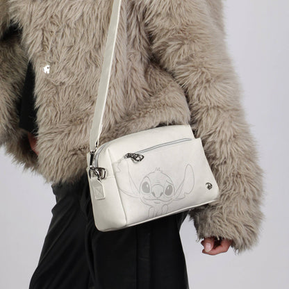 sac a main lilo stitch creme karactermania