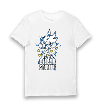 T-shirt adulte Sonic The Hedgehog Super Speed Rings