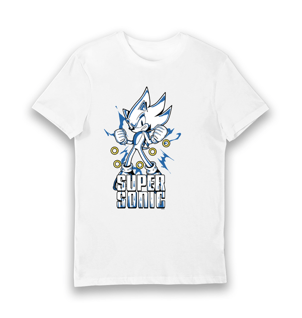 T-shirt adulte Sonic The Hedgehog Super Speed Rings