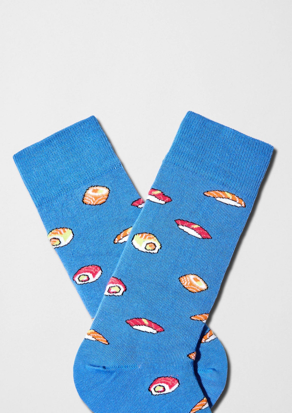 BeJapan Sushi - Chaussettes 100 % coton biologique: Azul / 41/46