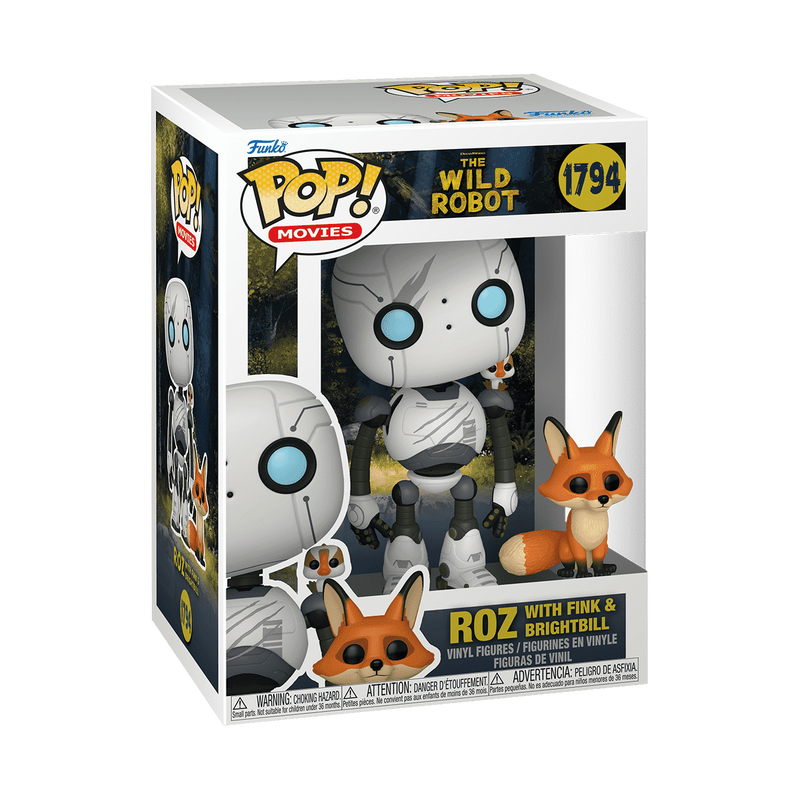 Pop! y Buddy Roz con Fink y Brightbill