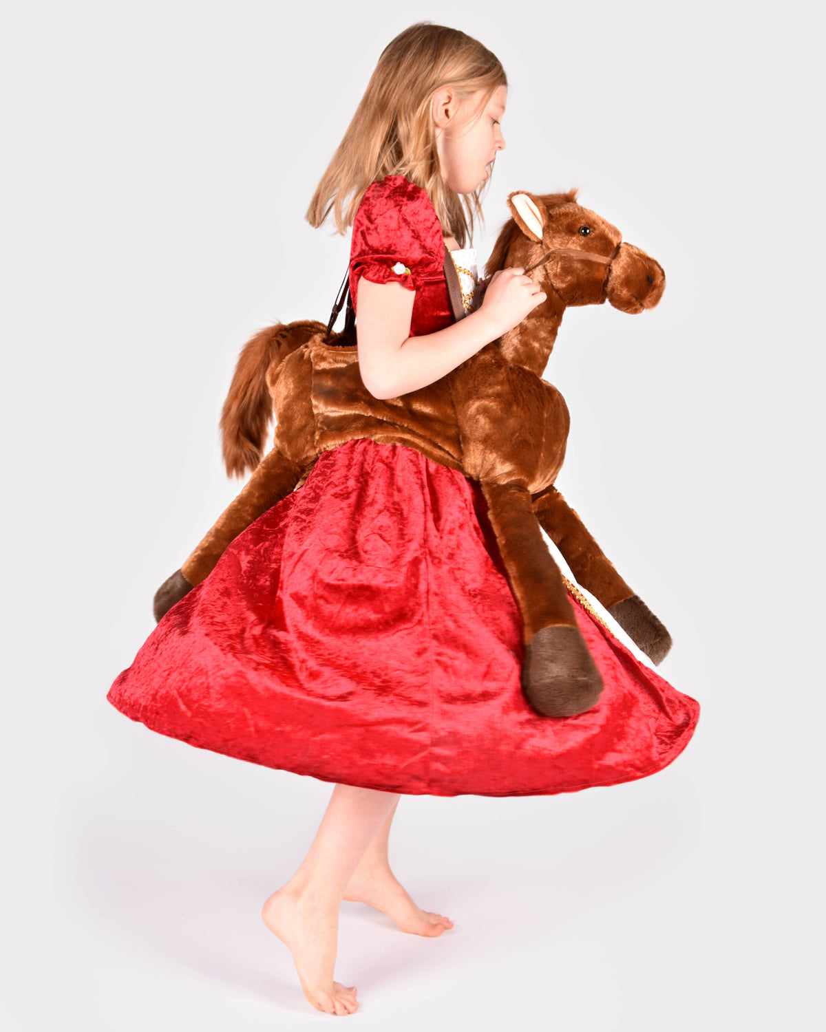 Costume cheval à chevaucher taille unique 80 x 80 cm