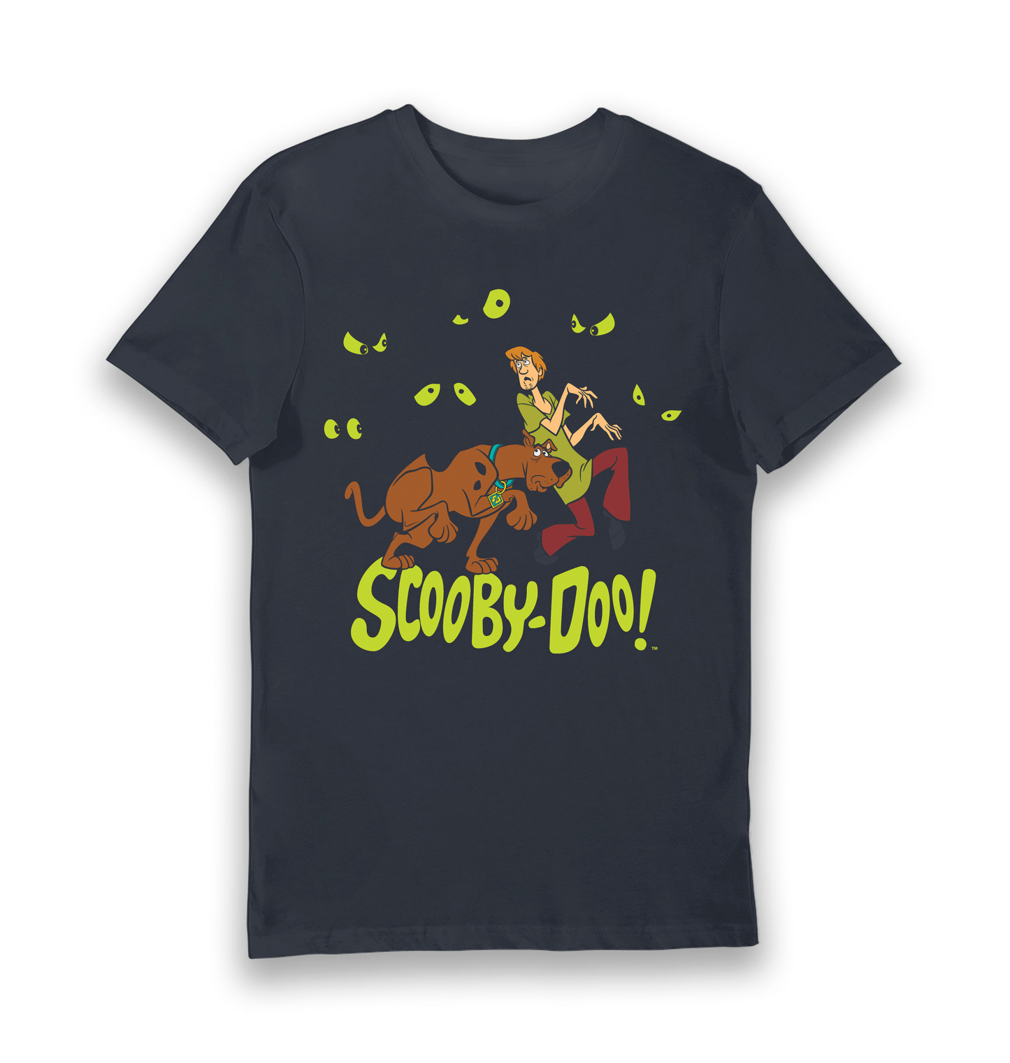 T-shirt adulte Scooby-Doo Scooby et Shaggy effrayés