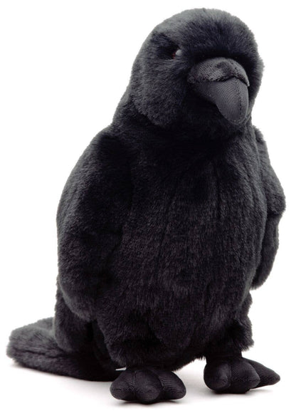 Cuervo negro - 23 cm (altura) - peluche