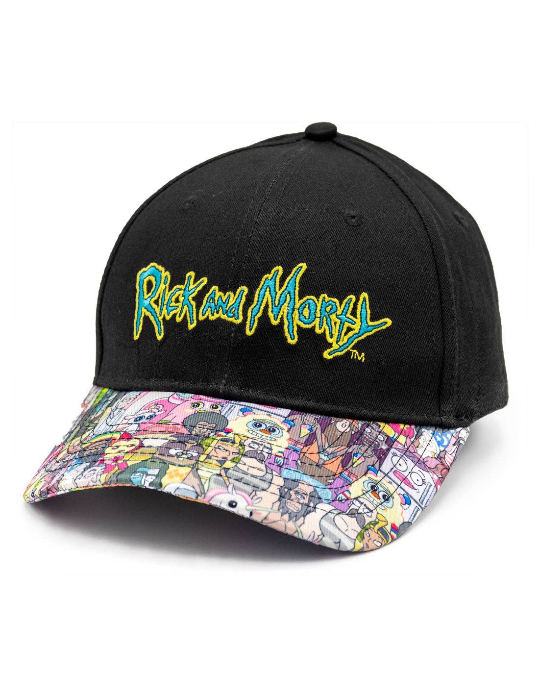 casquette rick et morty logo cotton division