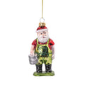 Christmas Baubles Santa Claus Gardener