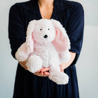 Garrafa de água quente de peluche Warmies, coelho rosa