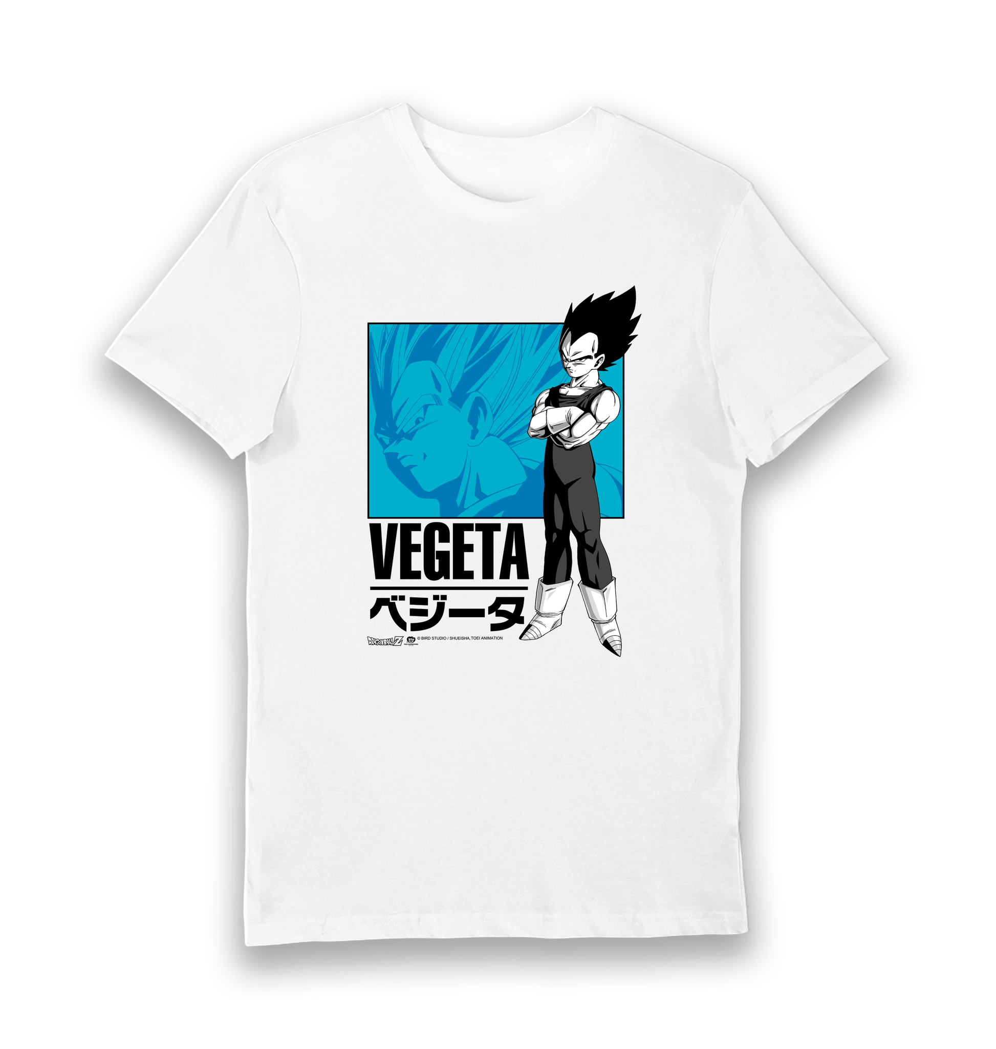 T-shirt adulte Dragon Ball Z Vegeta