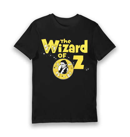 T-shirt adulte Le Magicien d'Oz logo vintage