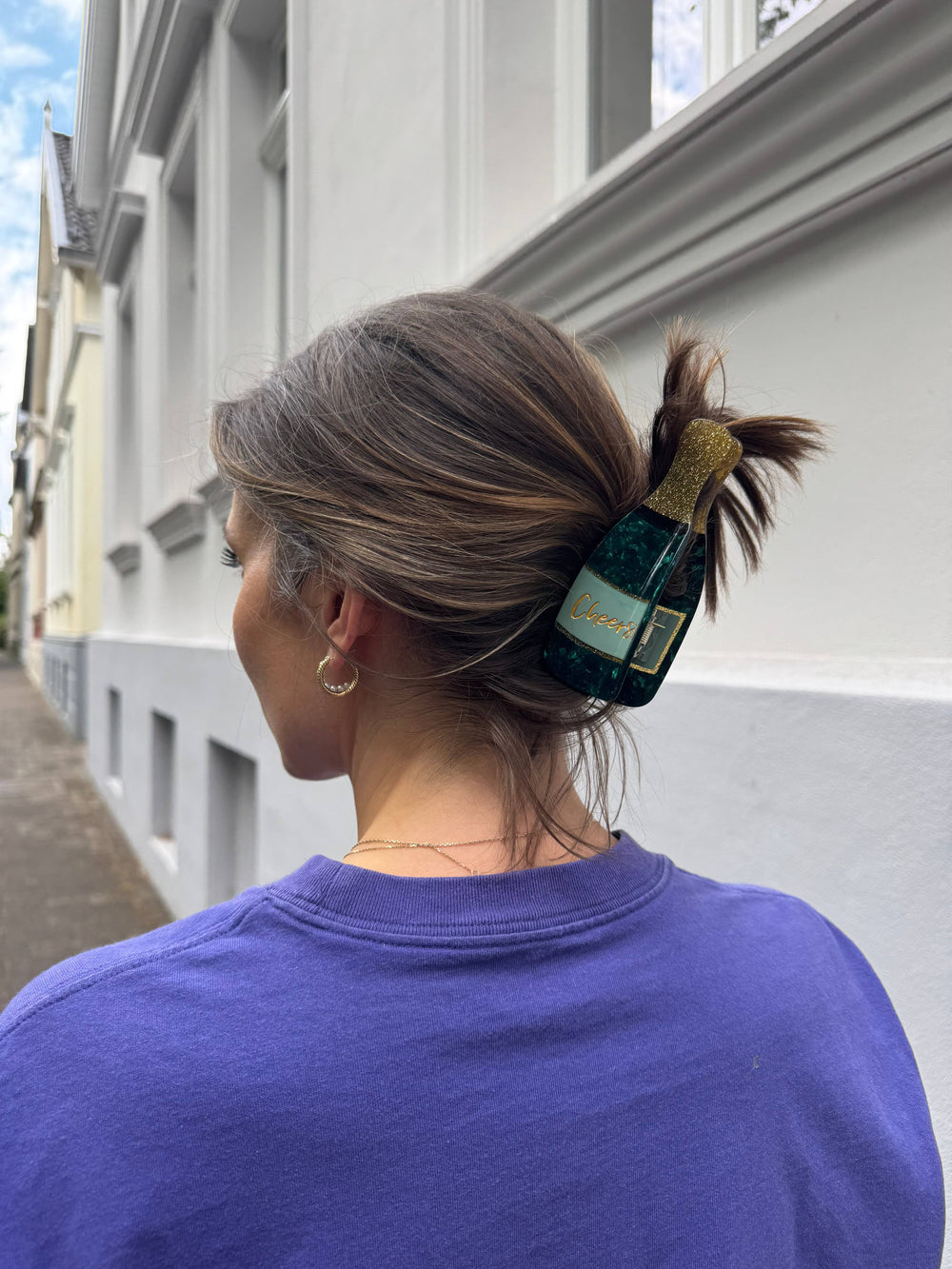 Pince à Cheveux Champagne