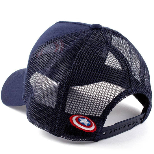 casquette trucker marvel captain america cotton division