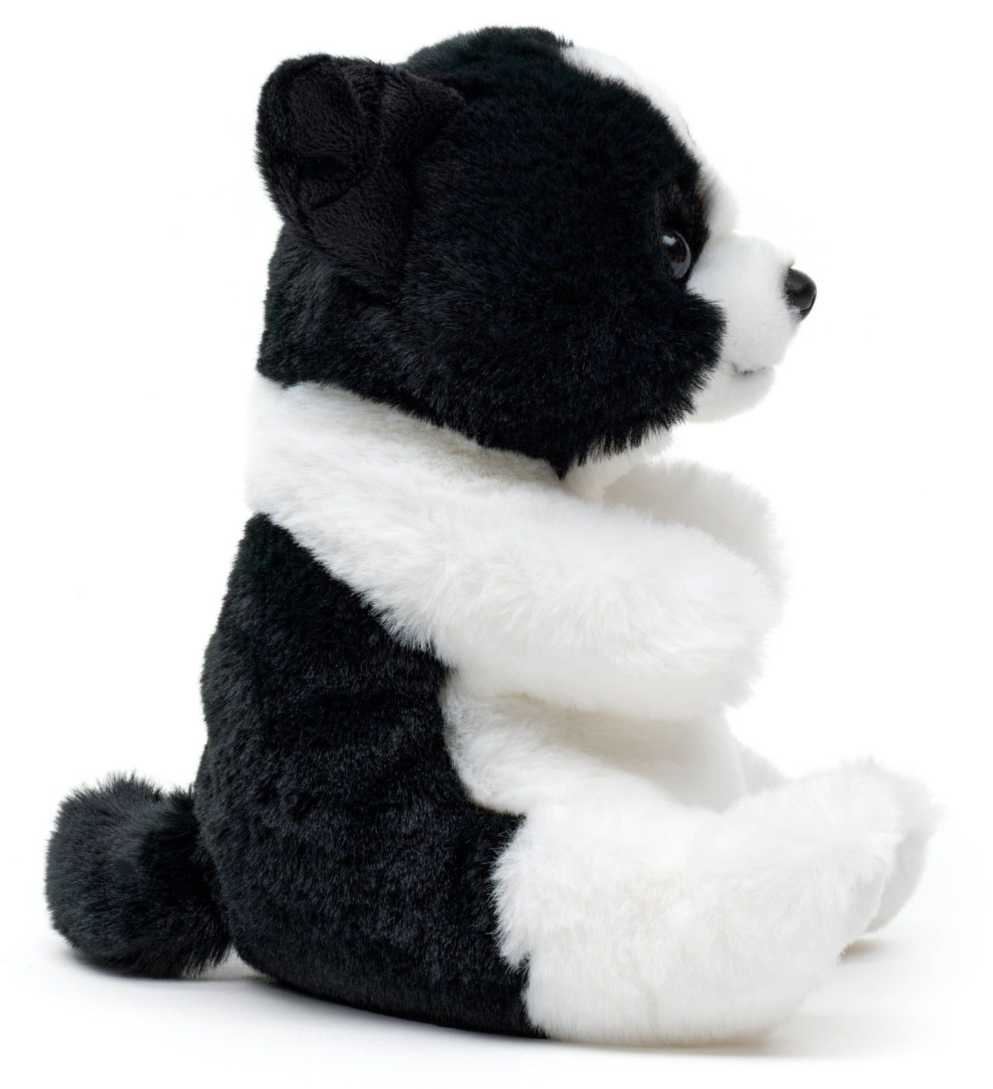 Peluche Border Collier assis kawaii