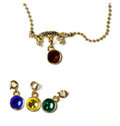 Collier à breloques Harry Potter maisons de Poudlard
