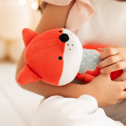 Peluche de zorro naranja