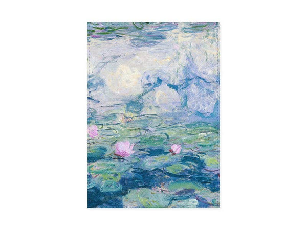 Torchon Monet avec motif Nymphéas