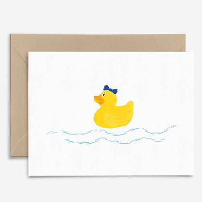 Carte de Vœux Mlle Canard