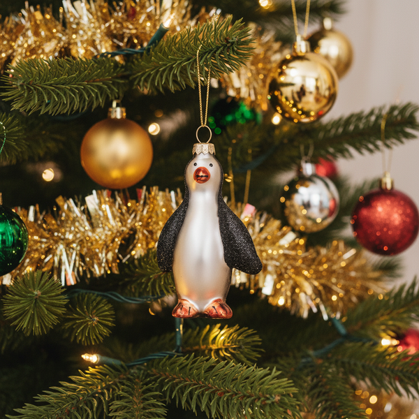 Pinguïn kerstbal