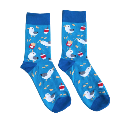 Socks - Seagulls and snacks