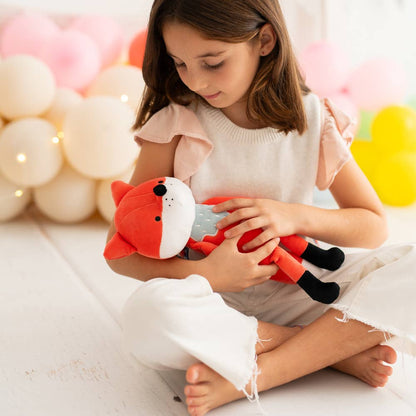 Peluche de zorro naranja