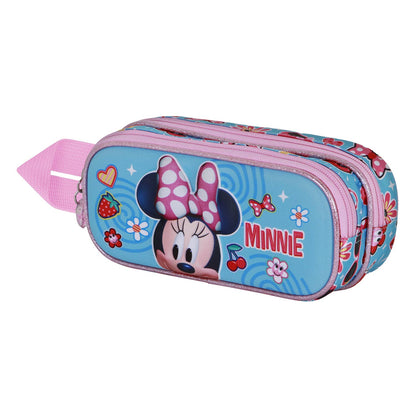 Estuche doble 3D de Disney Minnie Mouse Happiness