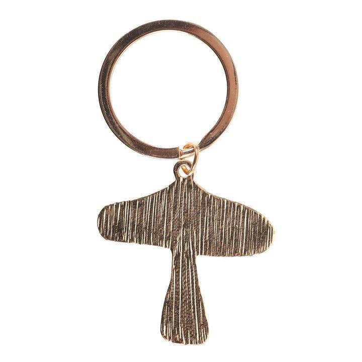 Sleutelhanger met de naam "Lucky Toadstool" (Gelukspaddenstoel)