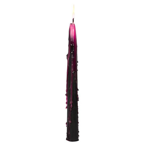 Ensemble de 4 bougies gothiques roses “Vampire Tears”