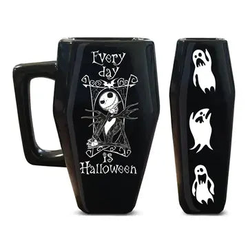 Caneca em forma de caixão de O Estranho Mundo de Jack, 500ml