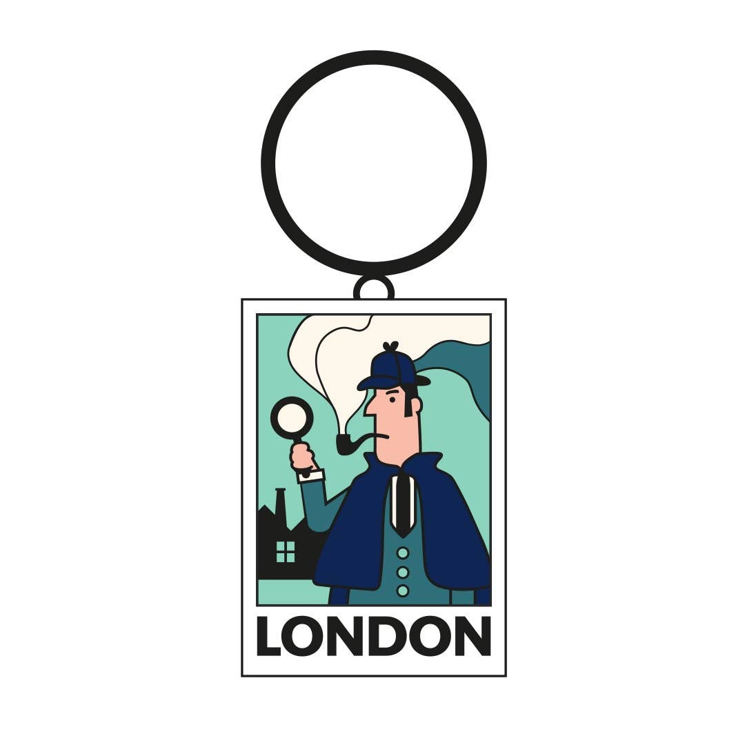 Porta-chaves Sherlock Holmes, Porta-chaves Literário de Londres