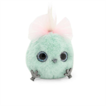 Pendentif en peluche Whozie avec nœud, 8 cm