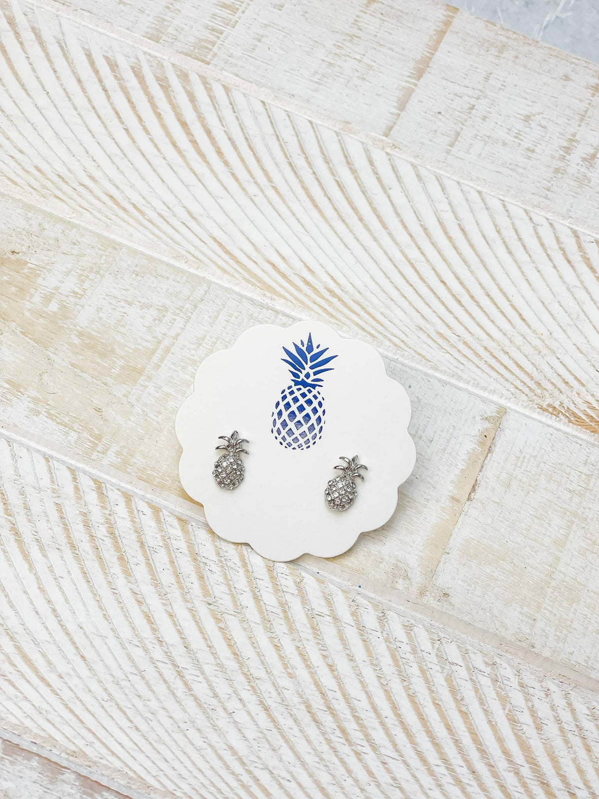 Orecchini a forma di ananas