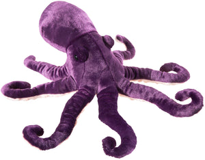 Cozy Home paarse octopus knuffel - 41 cm