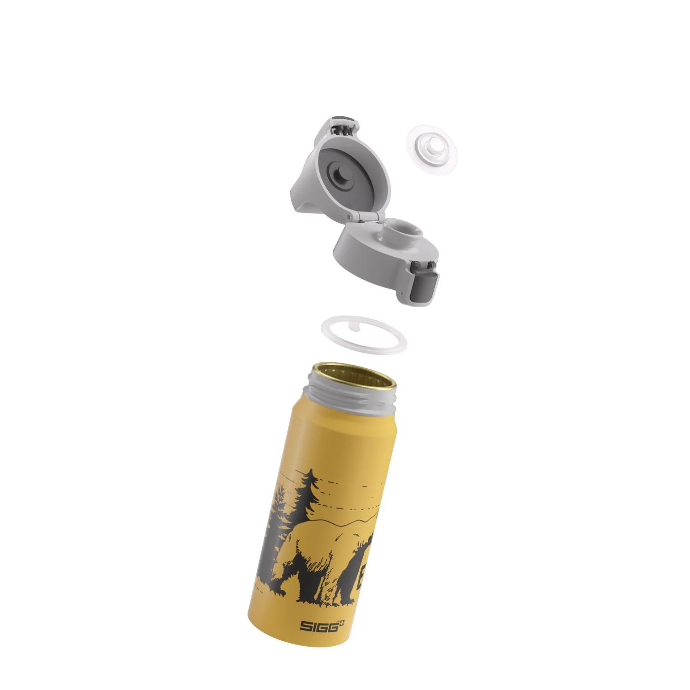 Botella de agua WMB ONE Kids Brave Bear de 0,6 L