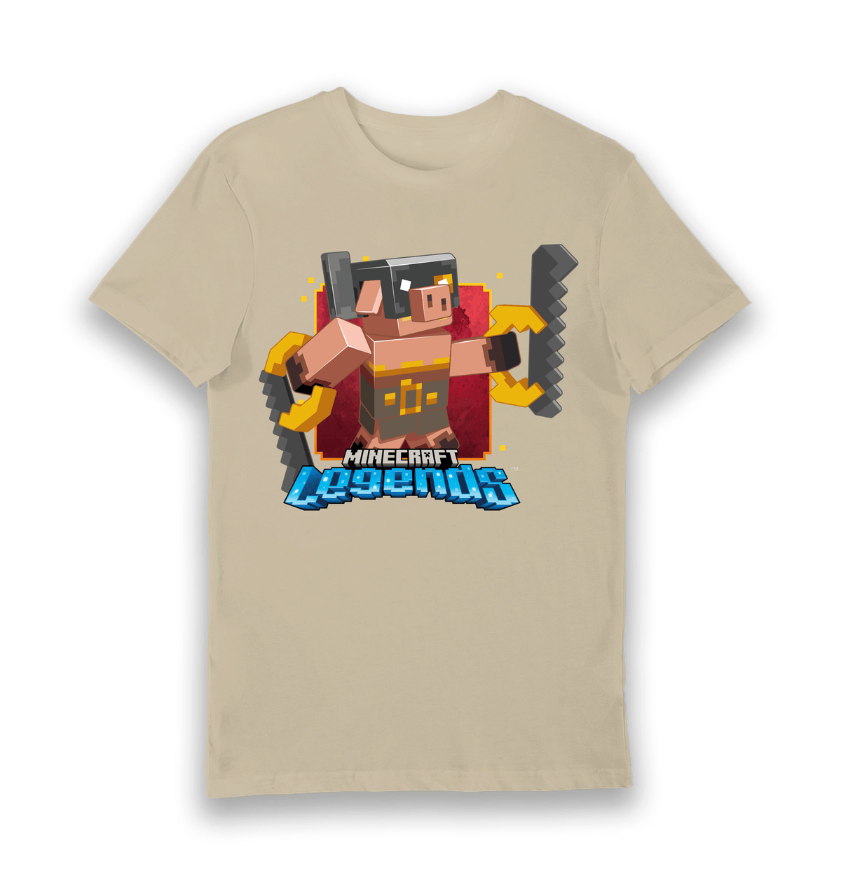 T-shirt adulte Minecraft Legends Piglin Bruiser