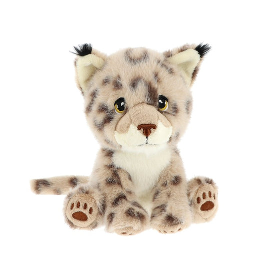 Peluche Chat sauvage 14cm