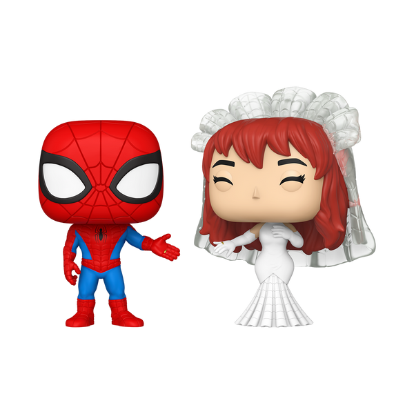 Pop! Spider-Man and MJ 2-Pack – visuel officiel Funko