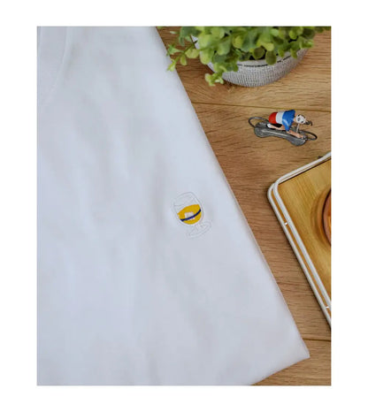 T-shirt Brodé - Pastis