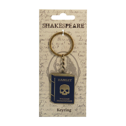 Portachiavi in ​​metallo - Shakespeare (Amleto)