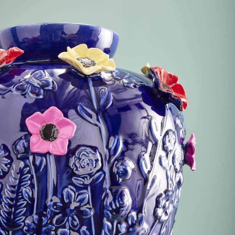 Primavera Blue Vase