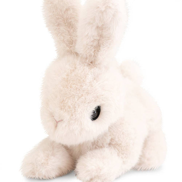 超ソフトな白いウサギのぬいぐるみ（20cm） - 0歳以上