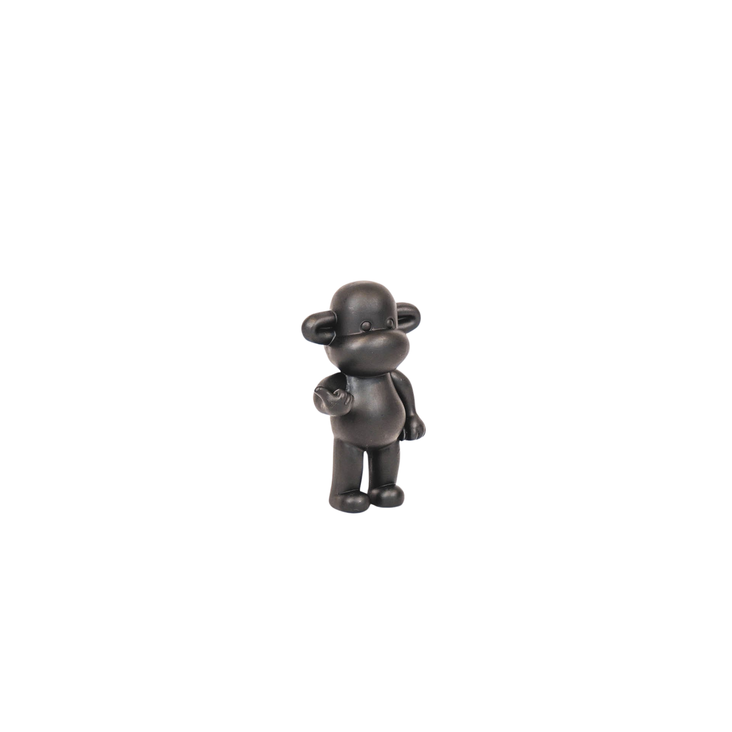 Ornament - Hanging Loose Monkey Figurine 'The Legend' - Polyresin - Black - 20.5x13.5x35cm