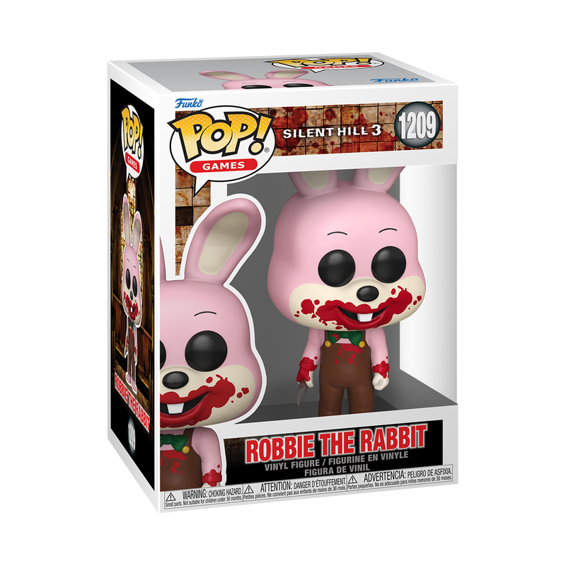 Funko Pop Robbie the Rabbit - Silent Hill - box view