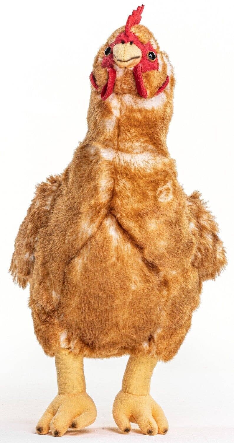 Peluche Poule Brune