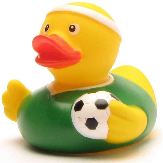 Canard Footballeur maillot vert
