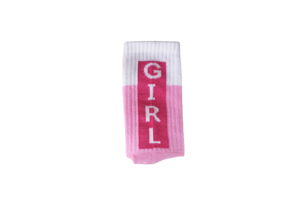 Chaussettes Enfant Girl Power - Rose