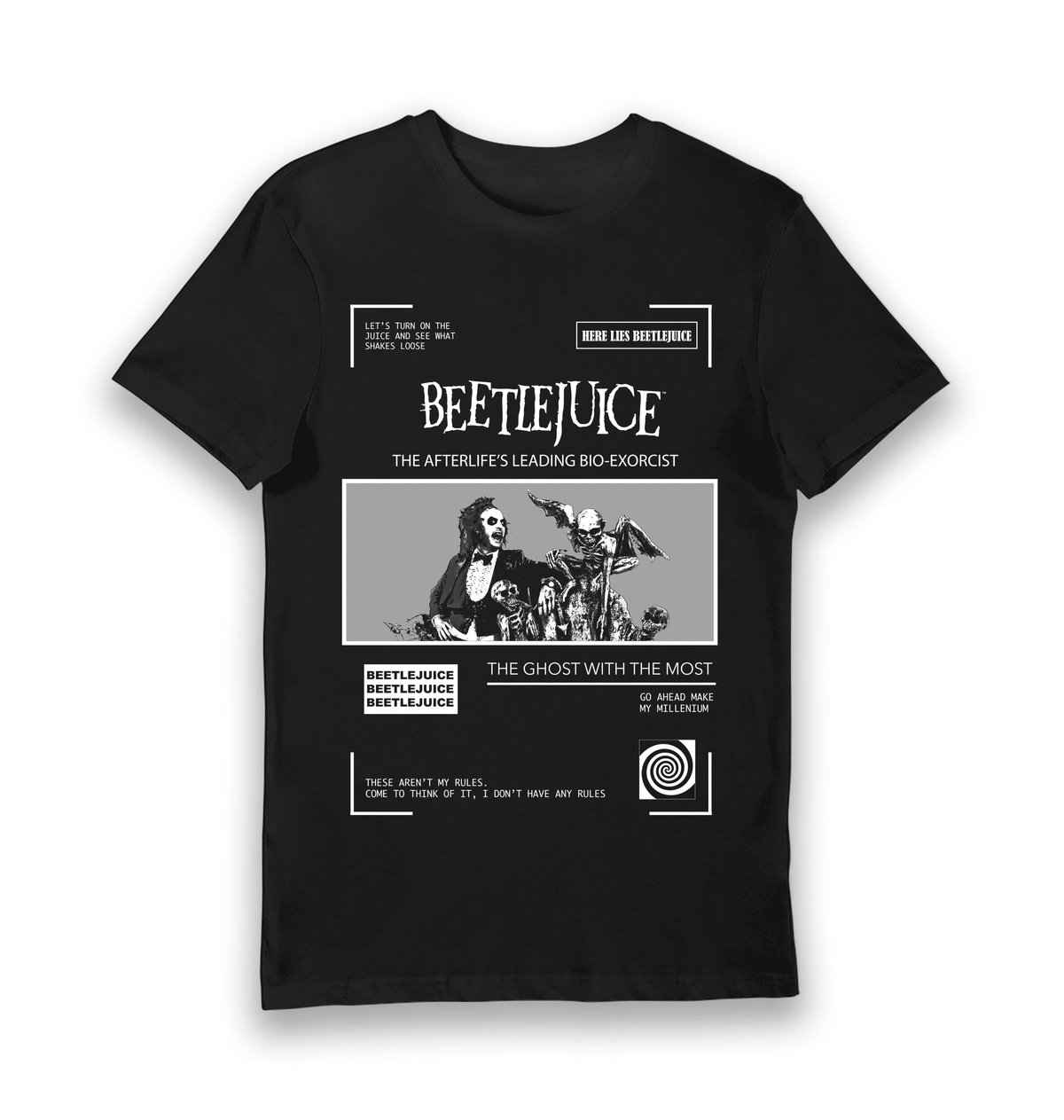 T-shirt adulte Beetlejuice Bio-Exorcist Afterlife