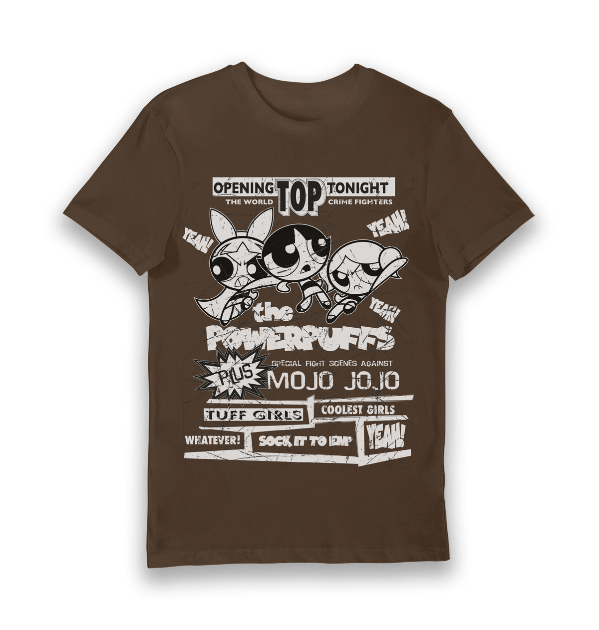 T-shirt adulte Powerpuff Girls Top Tonight